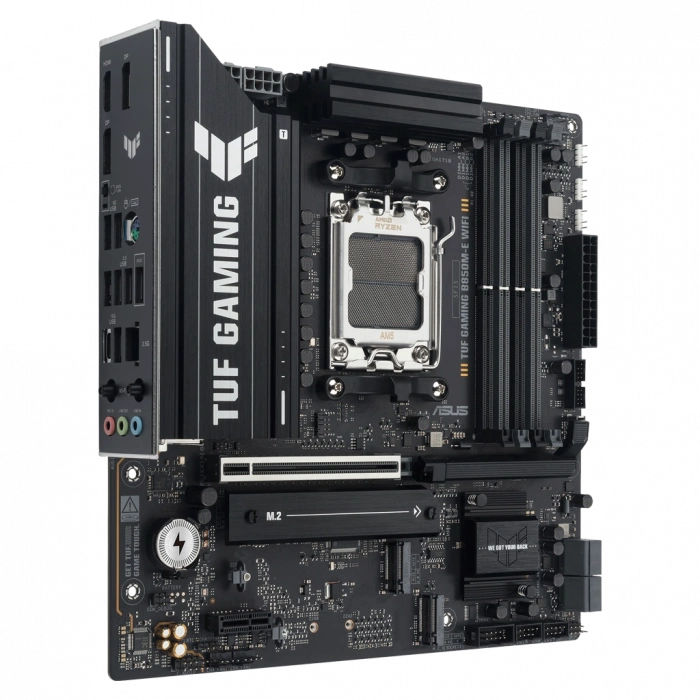 ASUS TUF GAMING B850M-E WIFI 8000MHz OC DDR5 Soket AM5 M.2 HDMI DP mATX Anakart