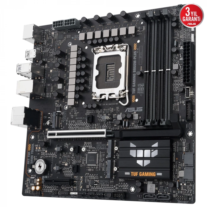 ASUS TUF GAMING B860M-PLUS 1851 8800+(OC)MHz mATX Gaming Anakart