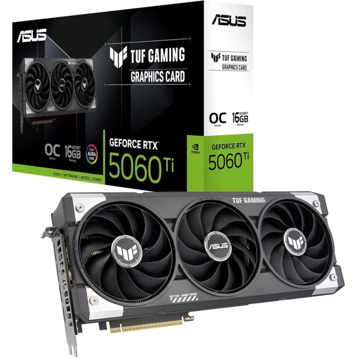 Asus TUF Gaming TUF-RTX5060TI-O16G-GAMING RTX5060TI 16GB GDDR7-128bit Ekran Kartı