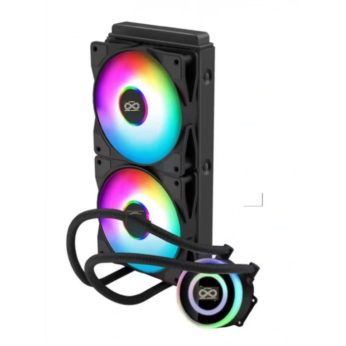 AZTECH LIQUID COOLING AZ240 - 1B AM5 - 1700P 240mm ARGB Fan Siyah Sıvı Soğutucu