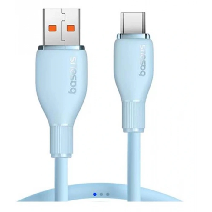Baseus Pudding USB to C 100W Kablo 1.2m Mavi (P10355703311-00)
