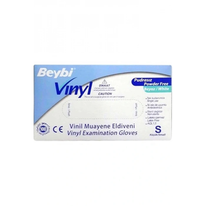 Beybi Vinill Eldiven Pudrasız Small