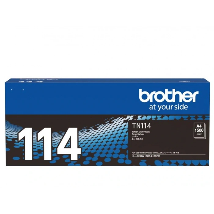 Brother TN-114 1.500 Sayfa Black Siyah Toner HL-L1232W DCP-L1632W