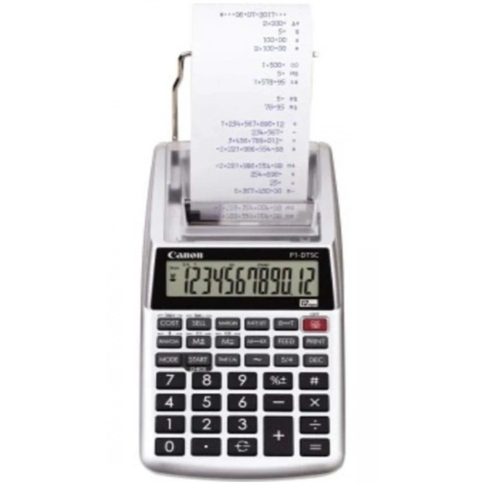 Canon P1-DTSC II 12 Hane Şeritli  Hesap Makinesi