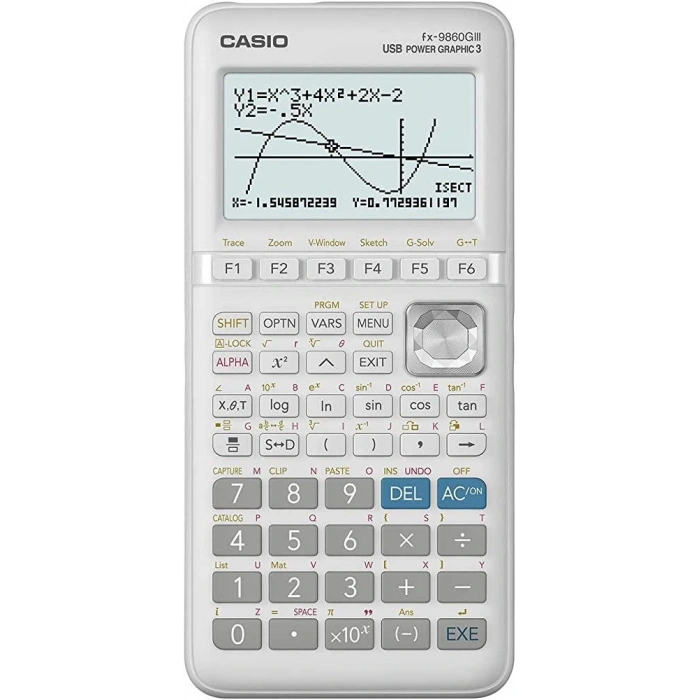 Casio FX-9860GIII-S-DT Grafik Çizen Bilimsel Hesap Makinesi