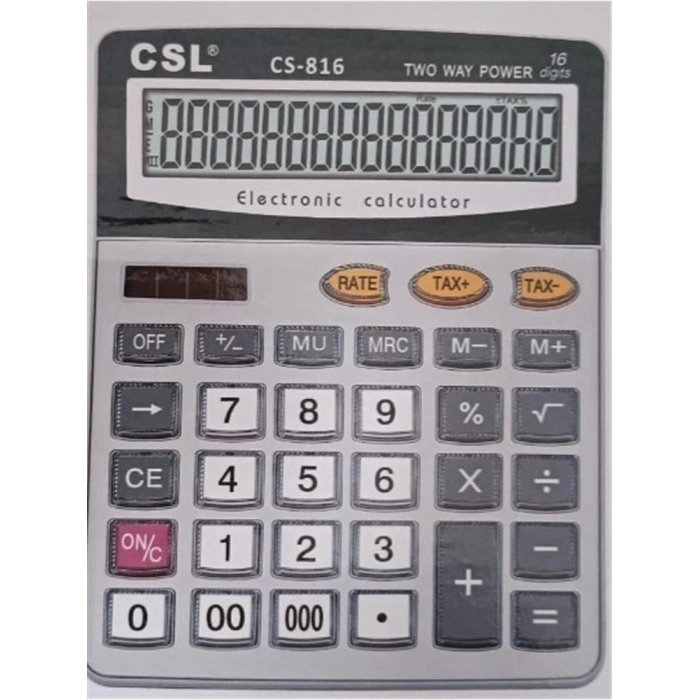 CSL CS-816 16 Hane Masa Tipi Hesap Makinesi