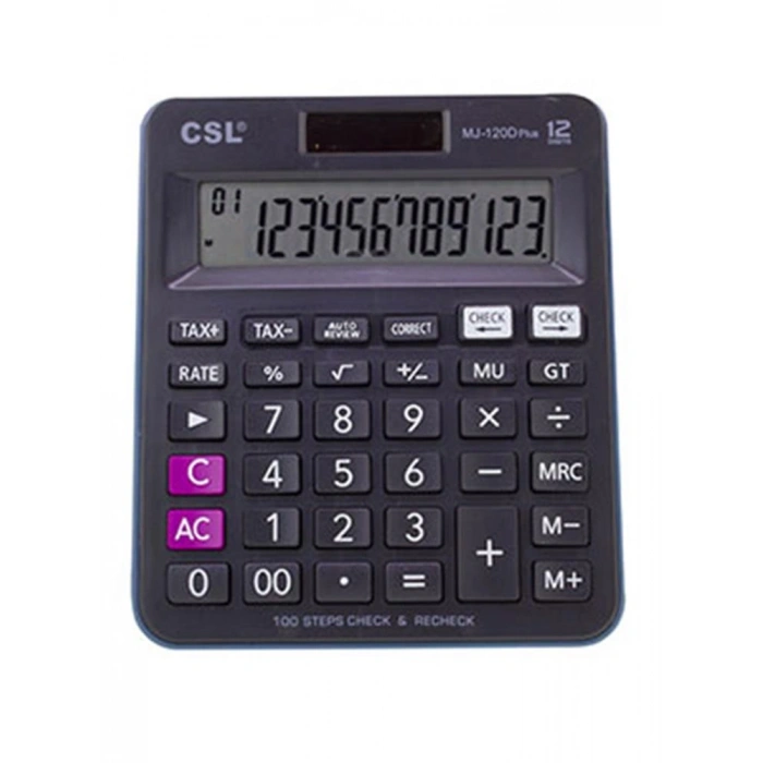 CSL RZ-816 12 Hane Masa Tipi Renkli Hesap Makinesi