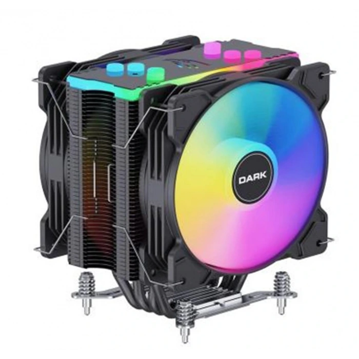 Dark DKCCX129 Freezer X129 2xAddresseble RGB LED Fanlı Kule Tipi Soğutucu