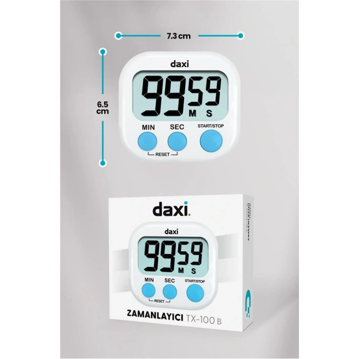 Daxi TX-100 Beyaz Kronometre