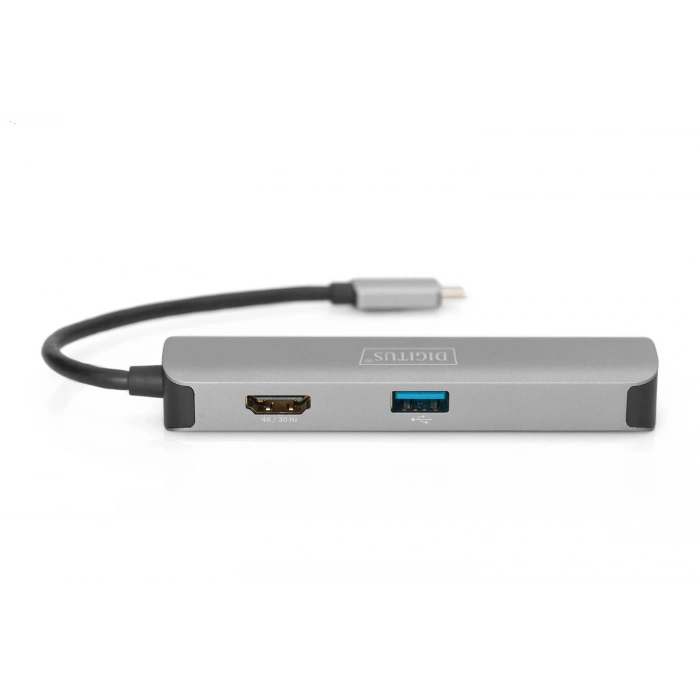Digitus DA-70891 USB Tip C 5Port (USB-C™ Dock, 5 Port)x USB 3.0 port2 x Kart okuyucu (SD-Mic
