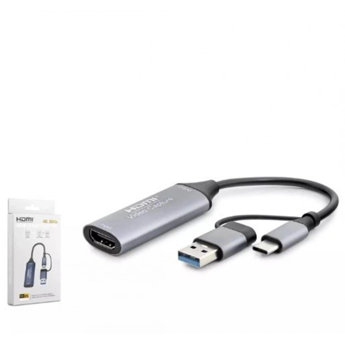 ENKADO EKD-TP46 TYPE-C+USB 3,0 TO HDMI VİDEO CAPTURE