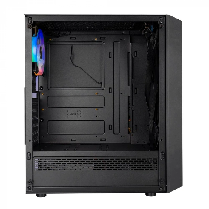 Everest K220 Peak 350W SMD PSU 2-USB2.0+HD Audio Mid-Tower Kompakt Tasarım ATX PC Kasası