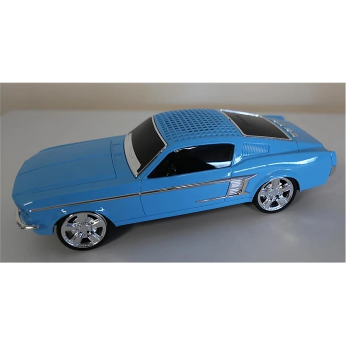 EVERTON RT-1953  Mavi (Blue) Arabalı  Bluetooth Fm-Usb-Tf-Aux Şarjlı Nostaljik Radyo