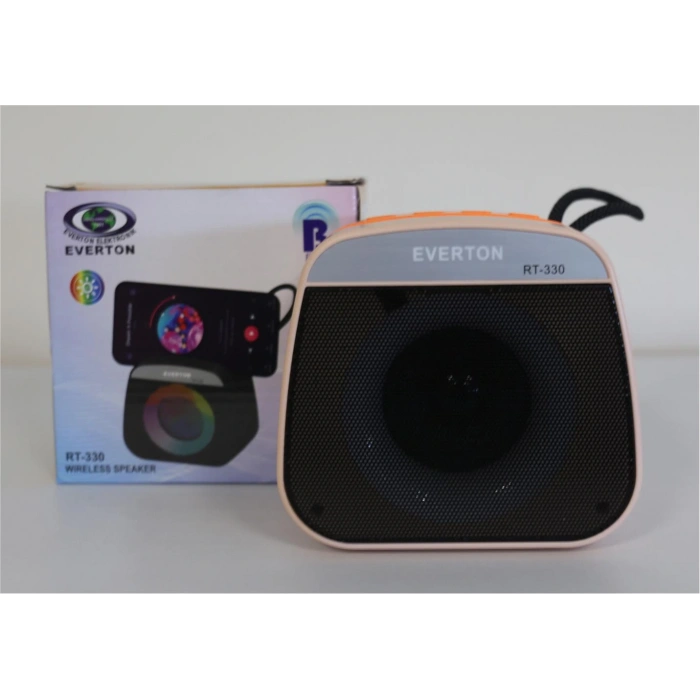 Everton Rt-330 Bluetooth Usb-Tf-Aux Şarjlı Ses Bombası RGB