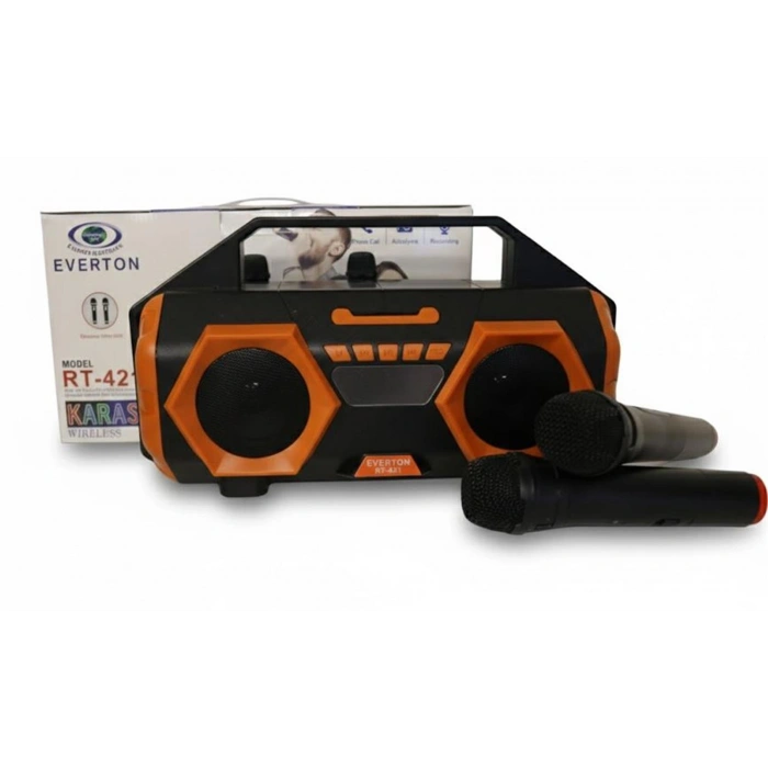 Everton RT-421 Bluetooth-USB-SD-FM Şarjlı  Nostaljik Radyo
