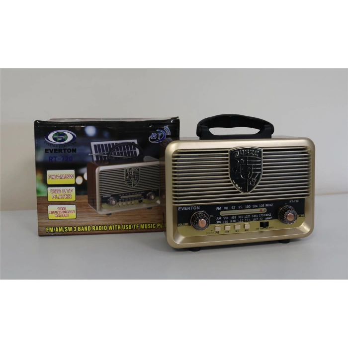 Everton RT-720 Bluetooth-USB-SD-FM Nostaljik Radyo