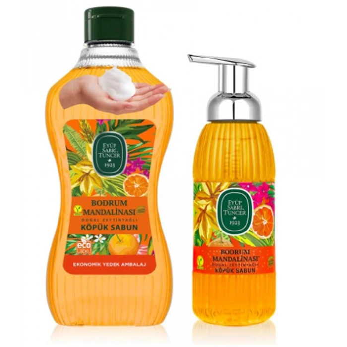 Eyüp Sabri Tuncer 1,5 lt+500 ml Bodrum Mandalina  Köpük Sabun