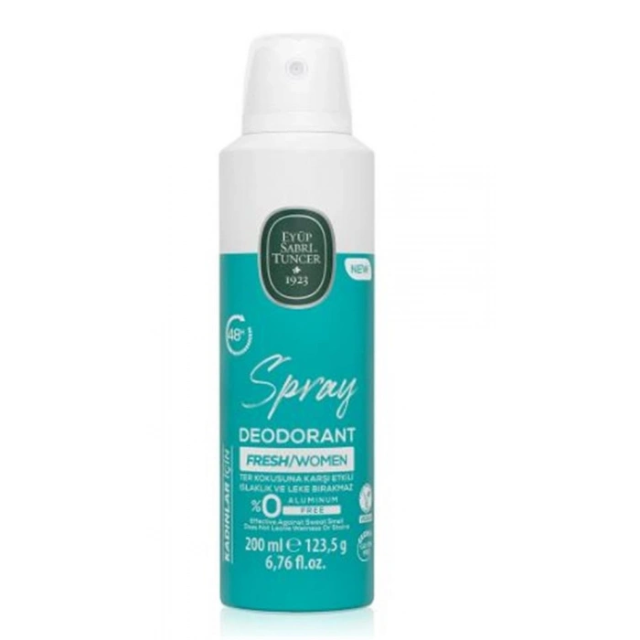 Eyüp Sabri Tuncer Fresh-Kadın Sprey Deodorant 200 ml