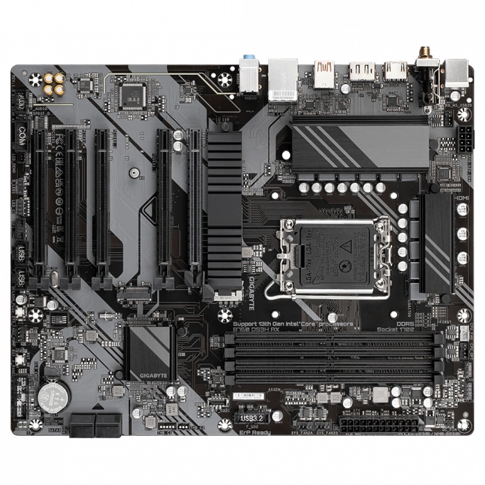 GIGABYTE B760 DS3H AX 7600MHz OC DDR5 Soket 1700 M.2 HDMI DP ATX Anakart