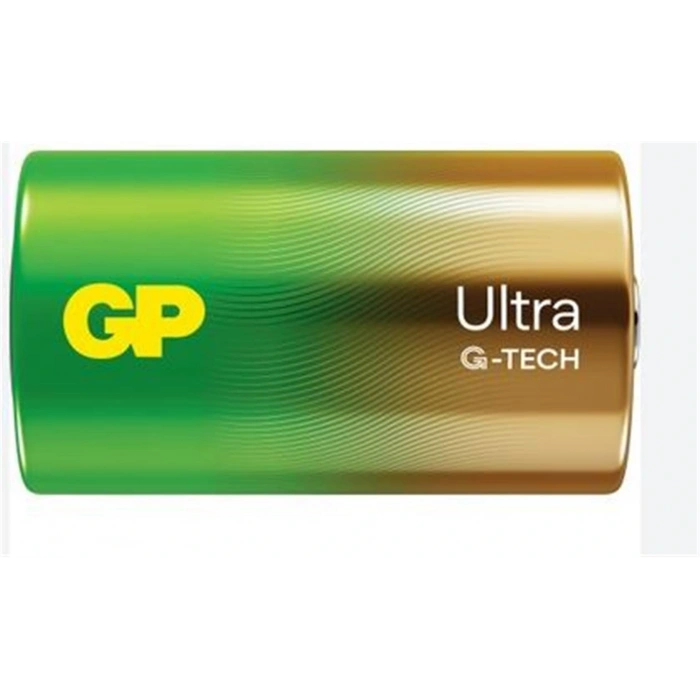 GP G-Tech LR20 Büyük Boy Ultra Alkalin Pil 2li Paket GP13AU-U2 D Boy