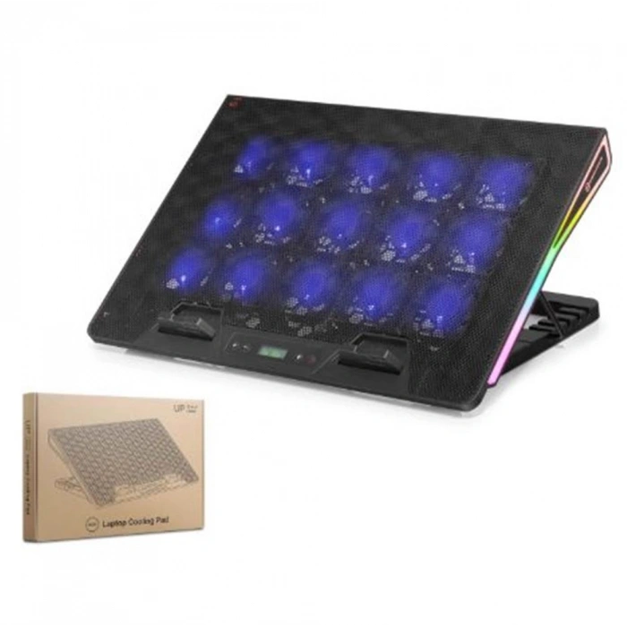 Hadron Dcxaa2 Notebook Soğutucu 15-Fan 13-17.3 RGB Siyah