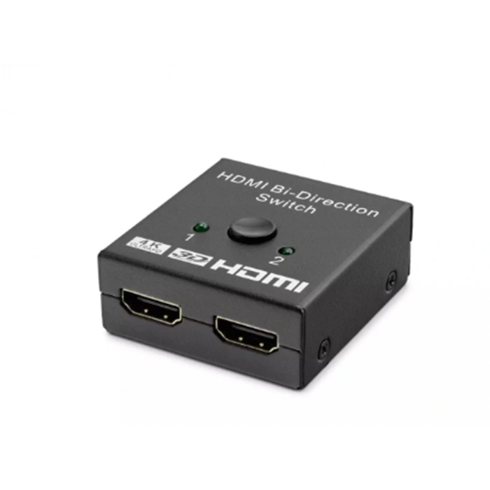 Hadron Hdx1296 2 Port Hdmi Switch 2Giriş 1Çıkış Bi-Direction 4K Ultra HD ve 3D HDMI 1.4 - 2.0 uyumlu