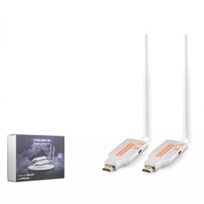 Hadron Hdx1350 Hdmi Kablosuz Extender Wireless 1TX To 1RX 4K 100M Beyaz