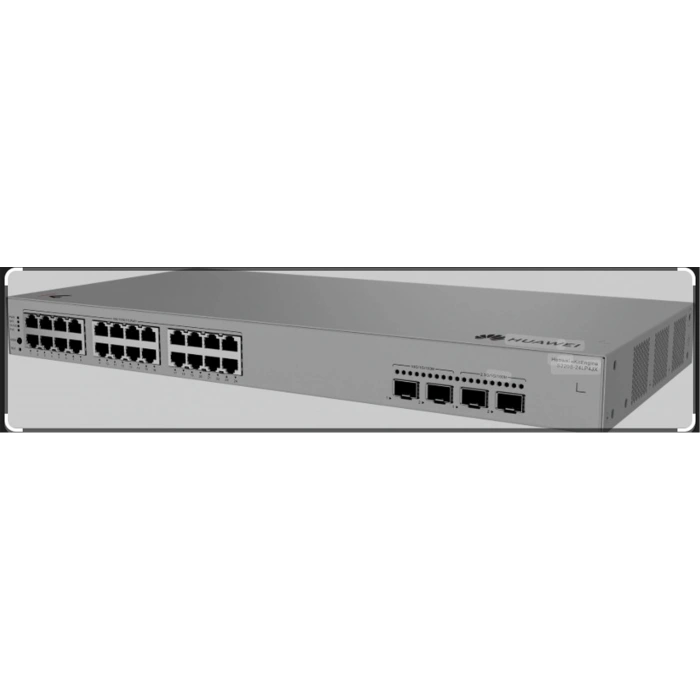 Huawei Ekitengine S220S-24LP4JX 24GE Poe+ 195W, 2x 2,5g + 2x 10G Sfp L2 Yönetilebilir Switch
