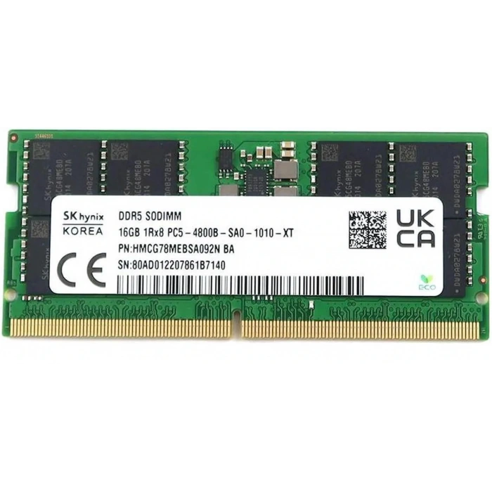 HyNIX 16GB DDR5 4800MHz HYNIX 1.1V Sodimm HMCG78MEBSA092N-BA Notebook Ram