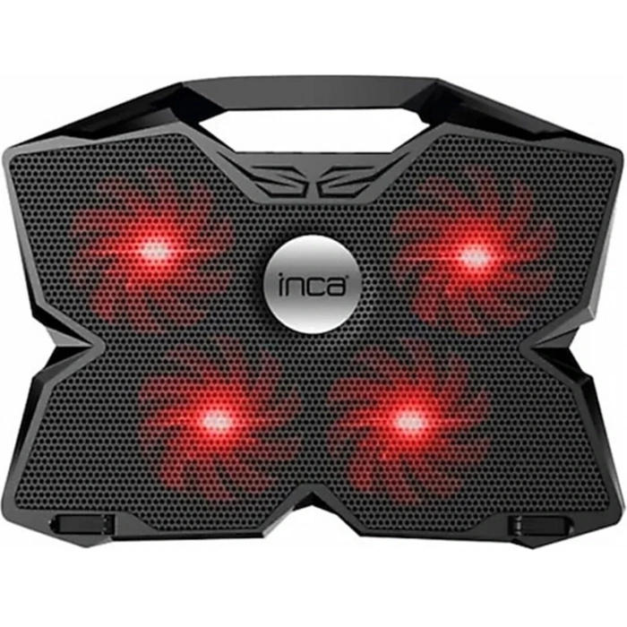 Inca INC-3280 3 Tutacaklı 4 Fanlı Led Işık 11-17 Led Notebook Soğutucu( Fan Hızı Ayarlama Dümesi)