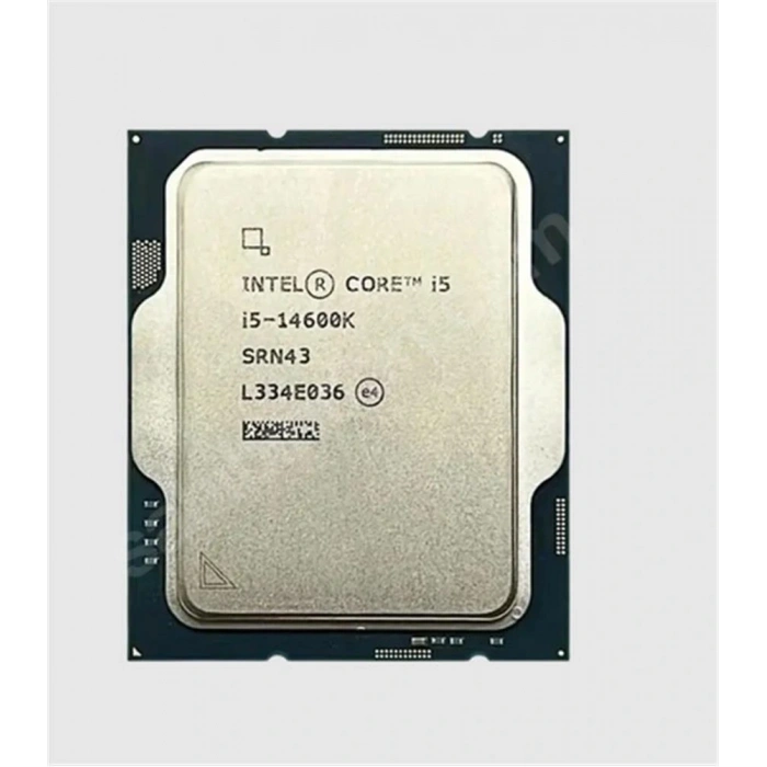 Intel Core i5 14600K TRAY 2,6 GHz 24 MB Cache 1700 Pin İşlemci Kutusuz İşlemci