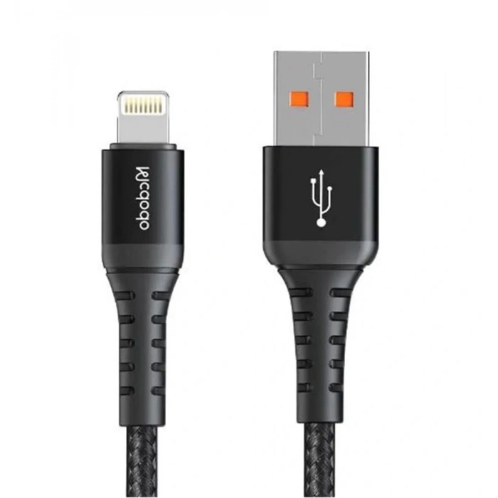 MCDODO CA-2261 USB-A TO Lightning Data-Şarj Kablosu 3A 1m - Siyah