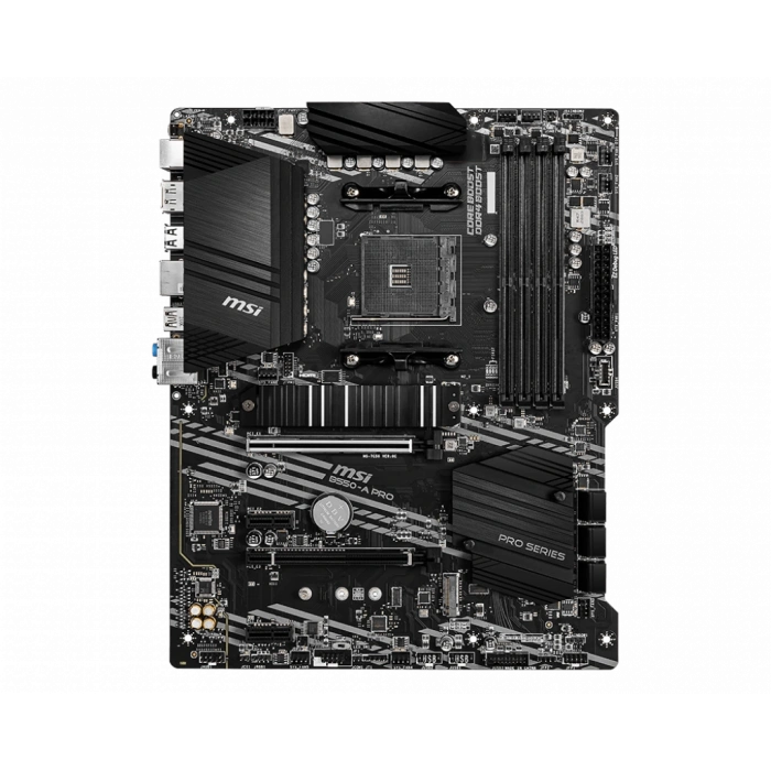 MSI B550-A PRO 4400MHz(OC) DDR4 Soket AM4 M.2 HDMI DP ATX Anakart