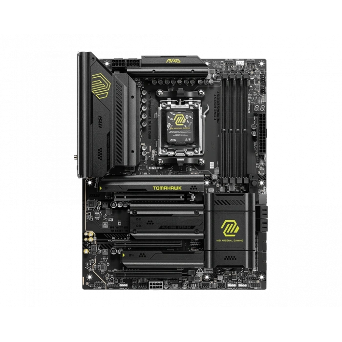 MSI MAG X870 TOMAHAWK WIFI DDR5 AM5 8400+(OC)MHz ATX Gaming Anakart