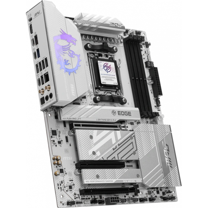 MSI MPG B850 EDGE TI WIFI AM5 DDR5 8400MHZ(OC) HDMI 4x M.2 USB 10Gbs 5G LAN WI-FI 7 ATX