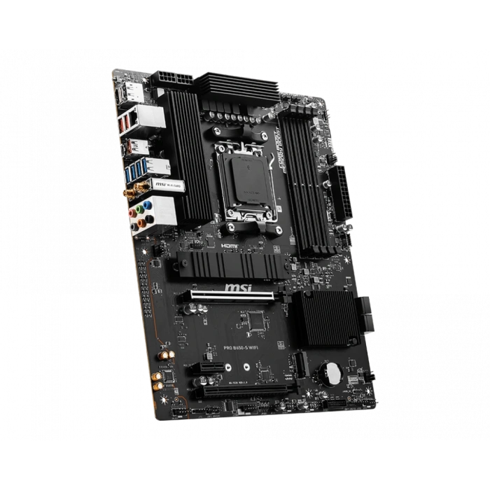 MSI PRO B650-S WIFI 7200MHz(OC) DDR5 Soket AM5 USB 3.2 M.2 HDMI DP ATX Anakart