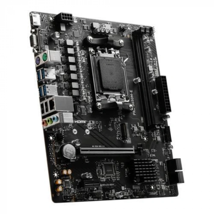 MSI PRO B650M-E 6800MHz (OC) DDR5 Soket AM5 M.2 HDMI VGA mATX Anakart