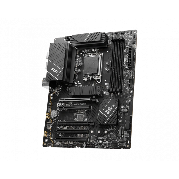 MSI PRO B760-P DDR4 II 5333(OC) DDR4 Soket 1700 M.2 HDMI ATX Anakart