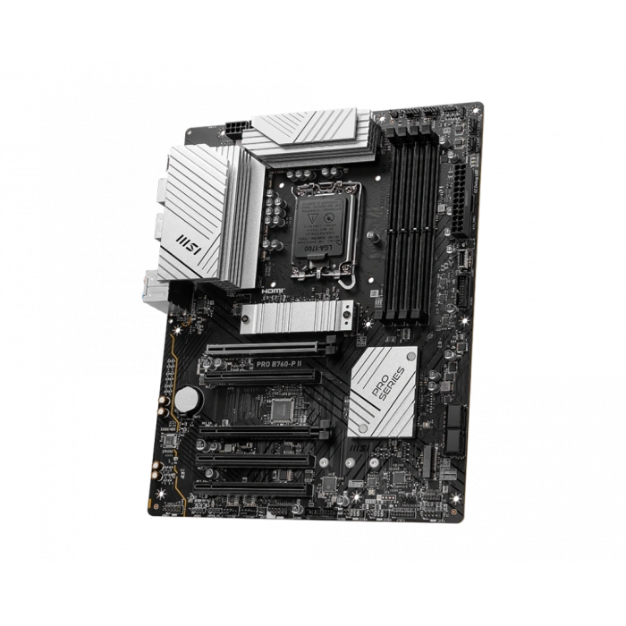 MSI PRO B760-P II 7000(OC) DDR5 Soket 1700 M.2 HDMI DP ATX Anakart