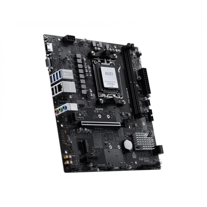 MSI PRO B840M-B 8000MHz OC DDR5 Soket AM5 M.2 USB-C HDMI ATX Anakart