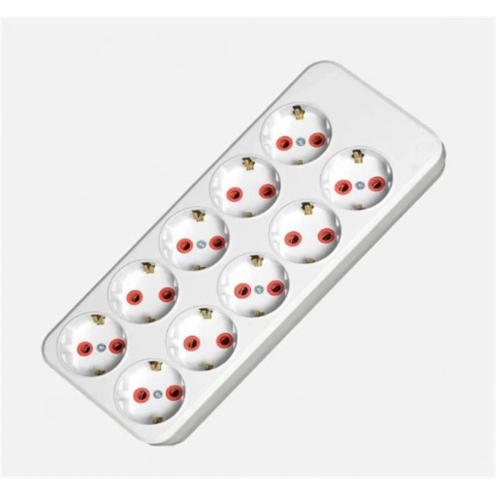 Mutlusan 10lu Topraklı Grup Priz (Klemensli) 001 170 110001 00 00