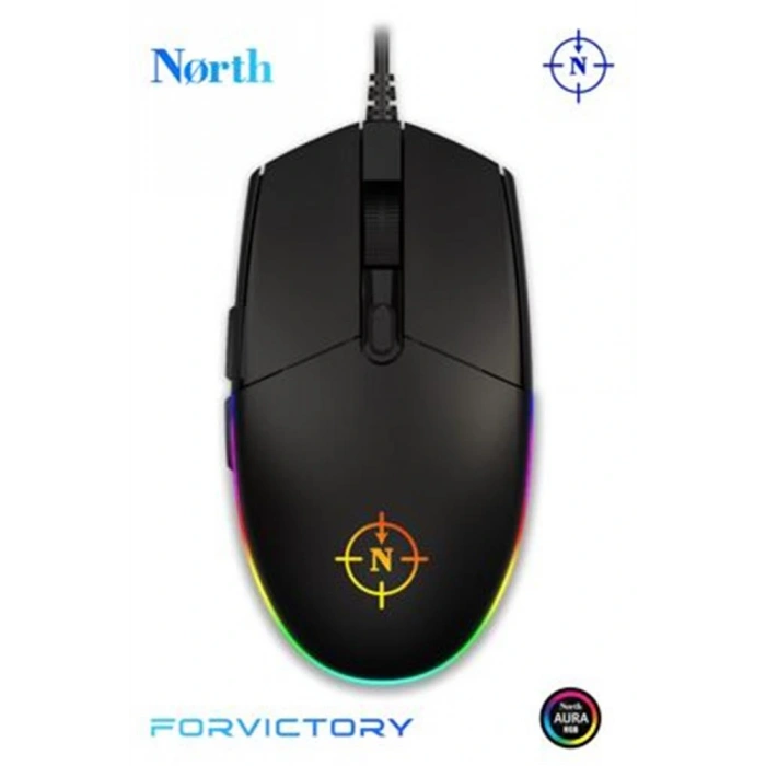 North Combat RGB Kablolu Oyuncu Mouse