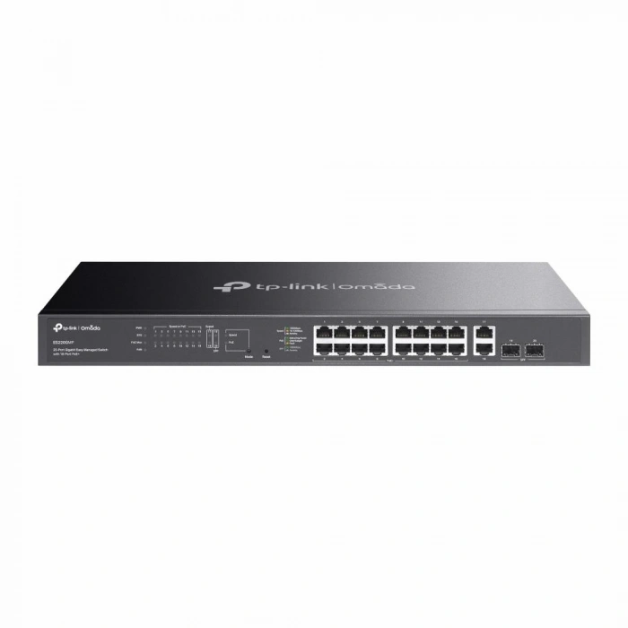 Omada Tp-Link ES220GMP 16 Port PoE+ 20 Port Kolay Yönetilebilir Switch