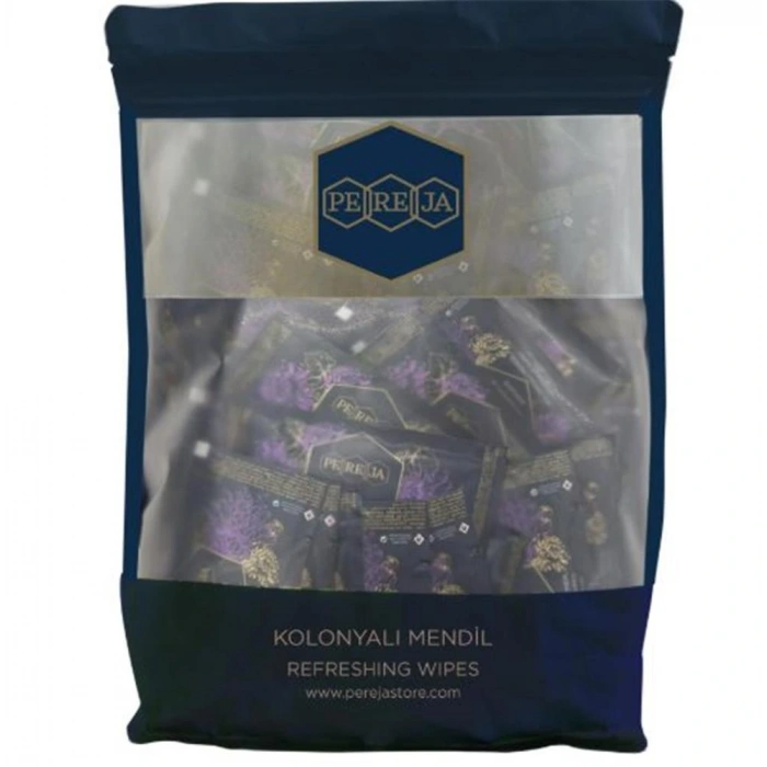 Pereja Elegans Kolonyalı Mendil 50li 7x12