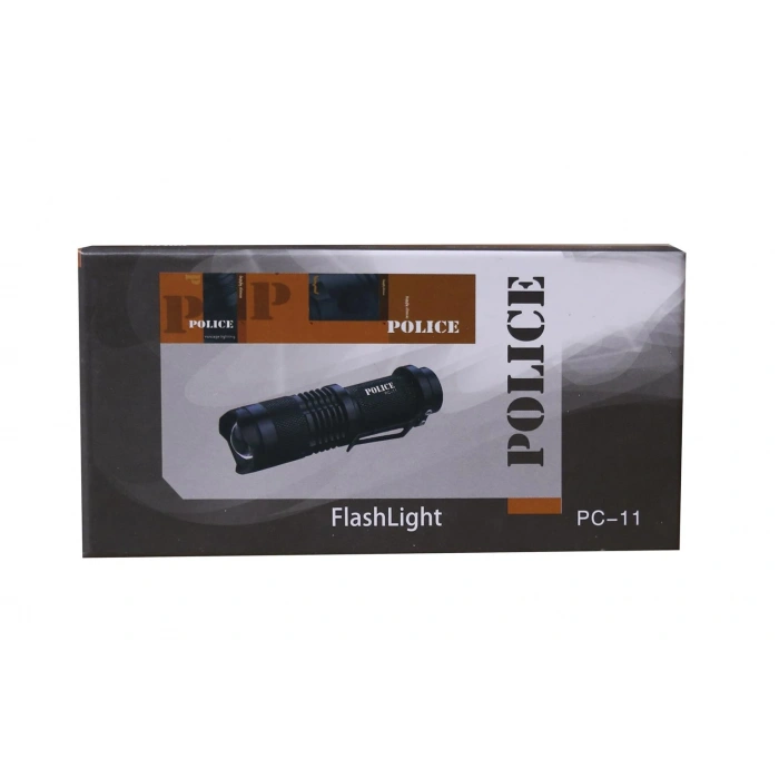 Polıce PC-11 Pilli El Feneri (Power Led + Zoom) Kalem Pille Çalışır
