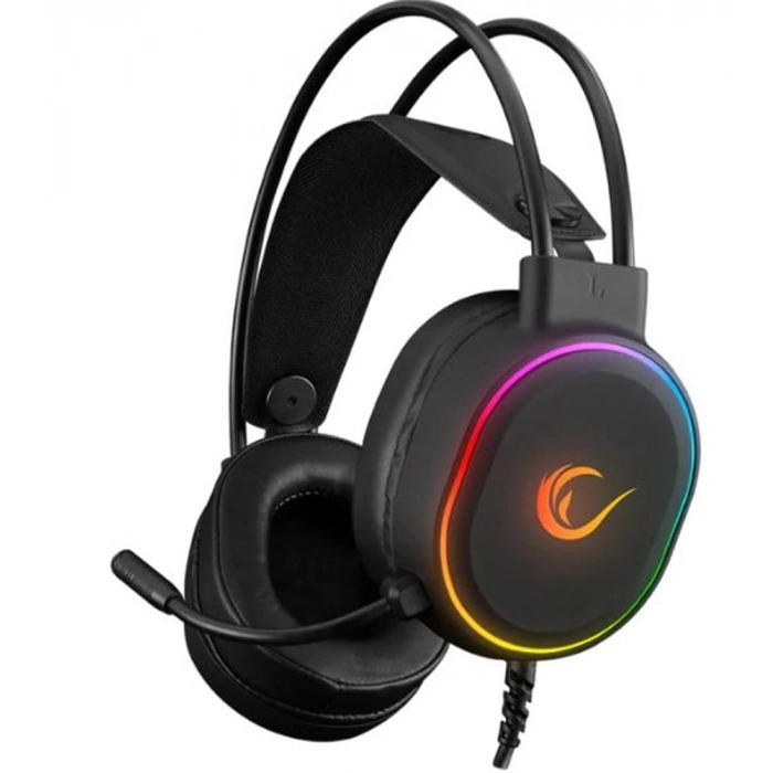 Rampage RM-K77 Vıpera Siyah USB 7.1 Version RGB Ledli Gamin Oyuncu Kulaklığı
