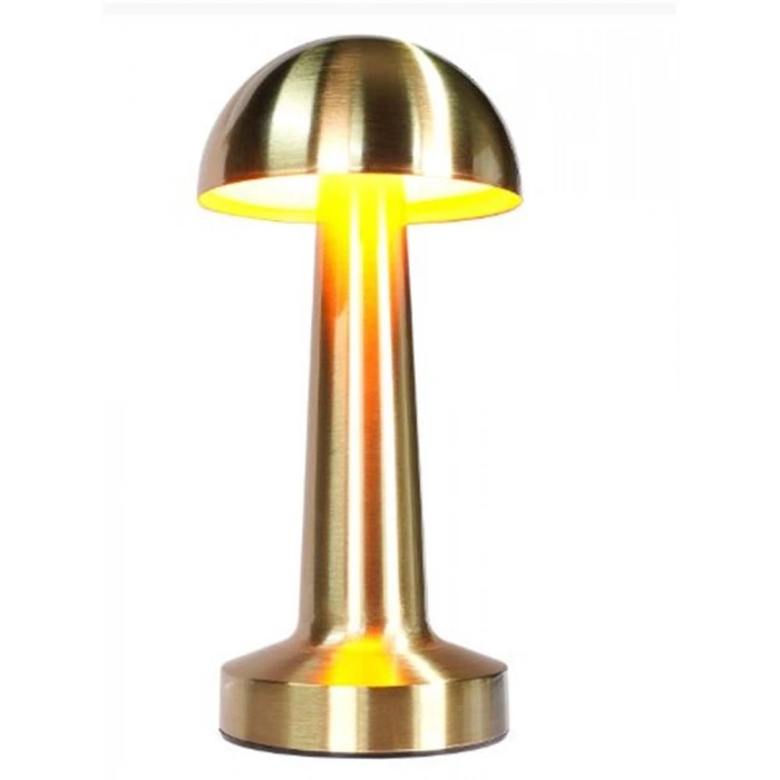 S-link SL-M9065 Lyra 1800mAh Batarya 60 Lümen Gold 3 Renk Işıklı Dokunmatik Dekoratif Masa Lambası