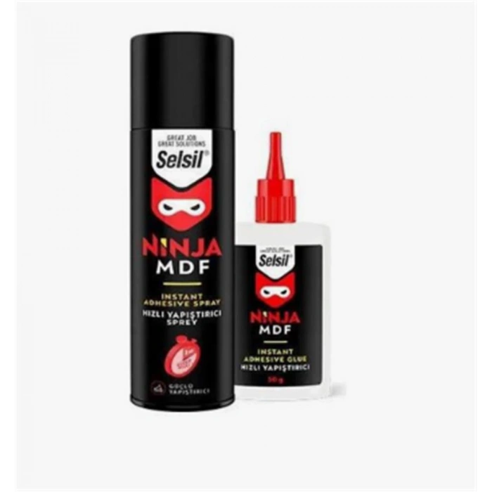 Selsil Mdf Kıt Hızlı Yapıştırıcı 400ml 2827