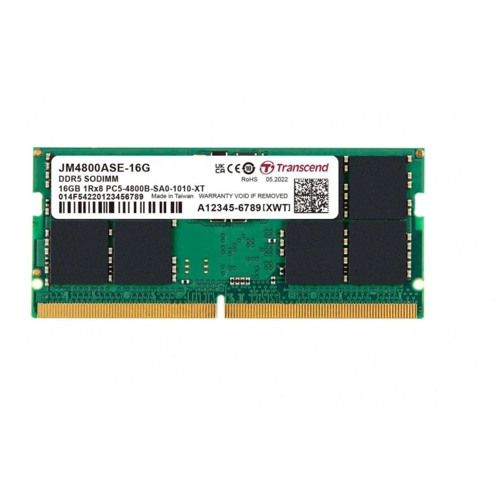 Transcend JM4800ASE-16G 16GB DDR5 4800Mhz CL40 1.1V Notebook Ram