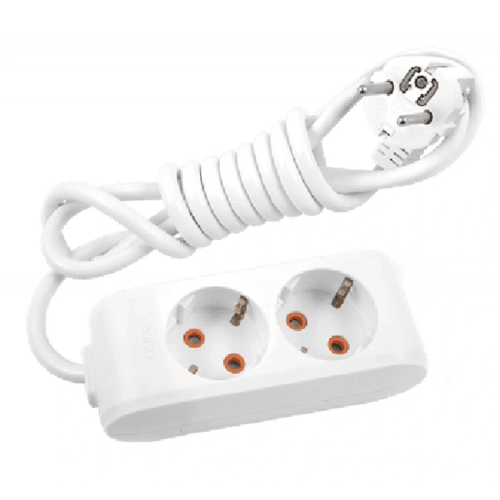 Viko Multi-Let Vm23 2li 3mt  Priz Topraklı Kablolu  (90113203)